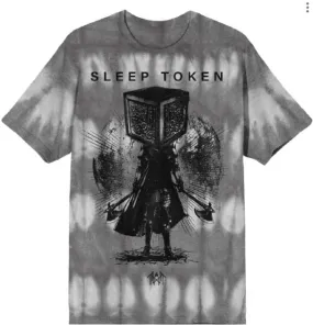 Sleep Token Granite Wash Premium Oversized Men's T-Shirt Grey