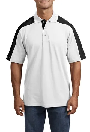 Sport-Tek - Pique Knit Sport Shirt with Contrast Shoulder Panel.  K476