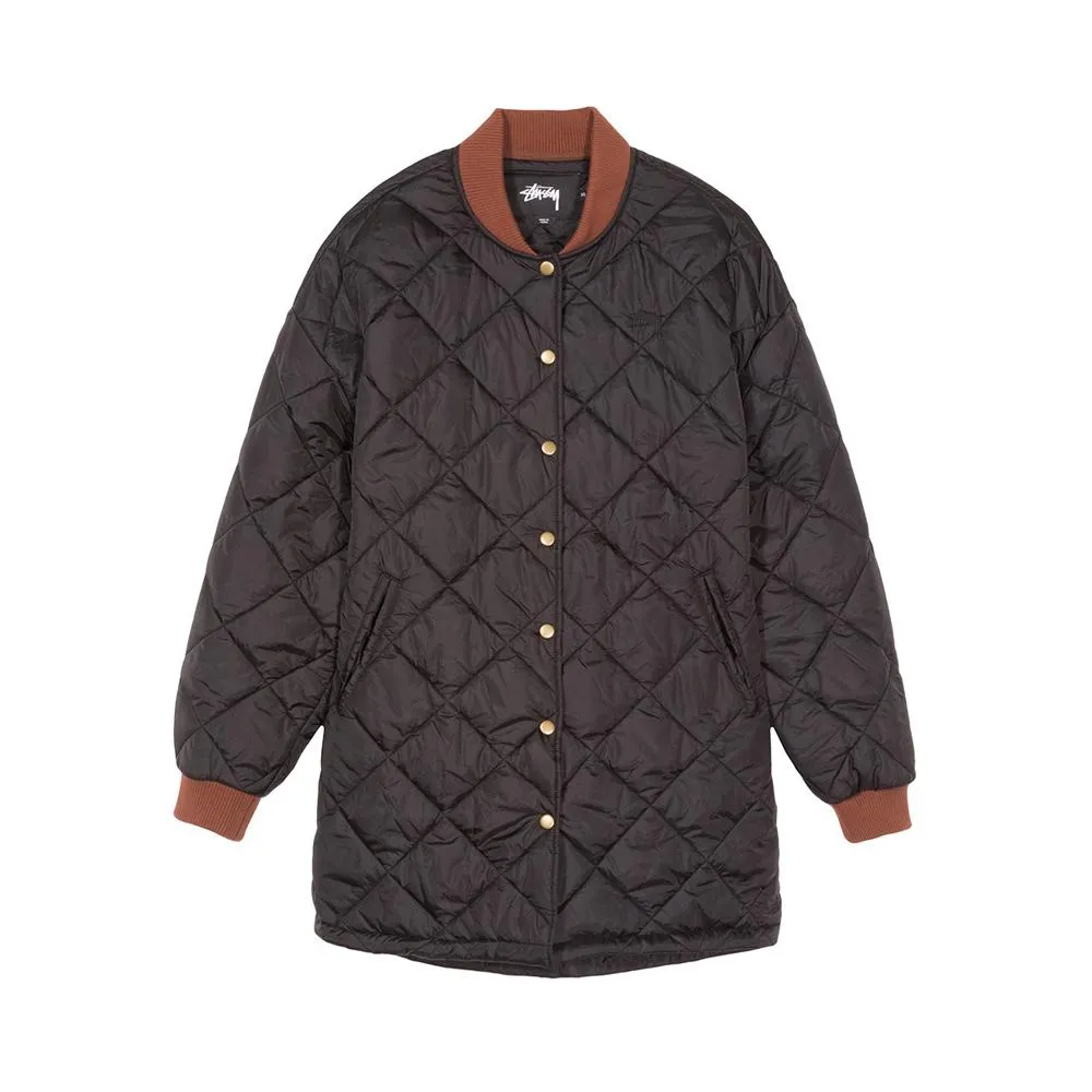 Stussy Barriers Quilted Jacket Black 215068