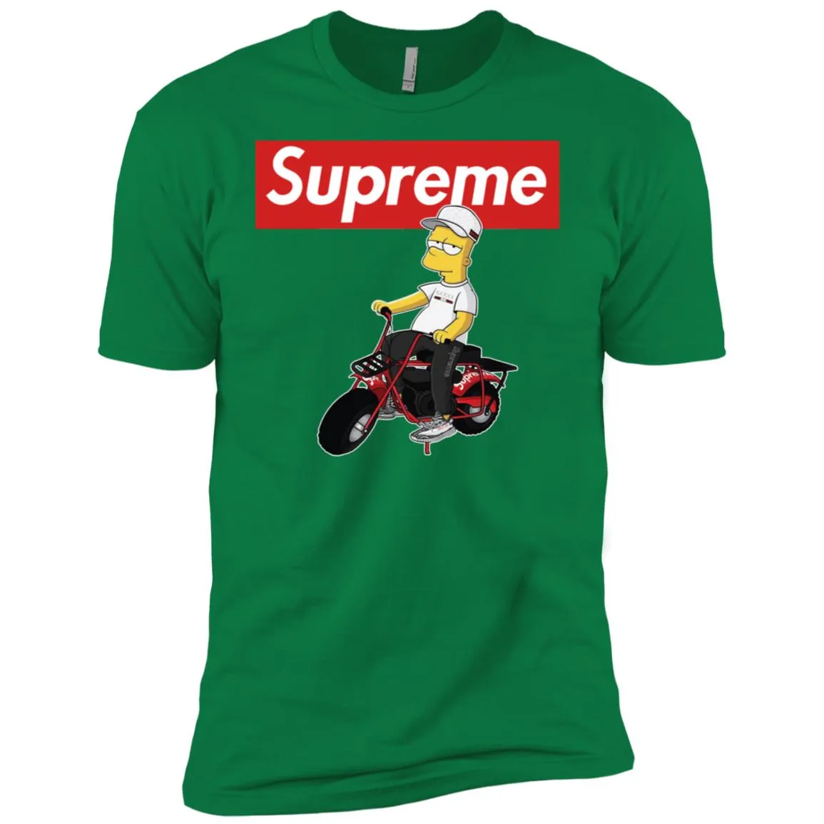 Supreme Car T-shirt Men Short Sleeve T-Shirt