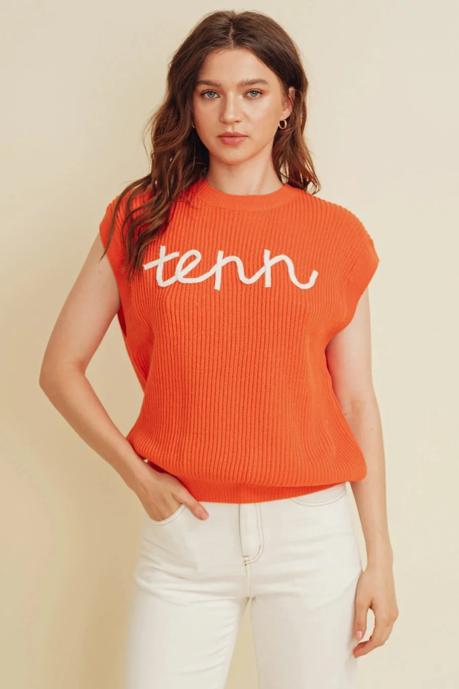 TENN Embroidered Sweater