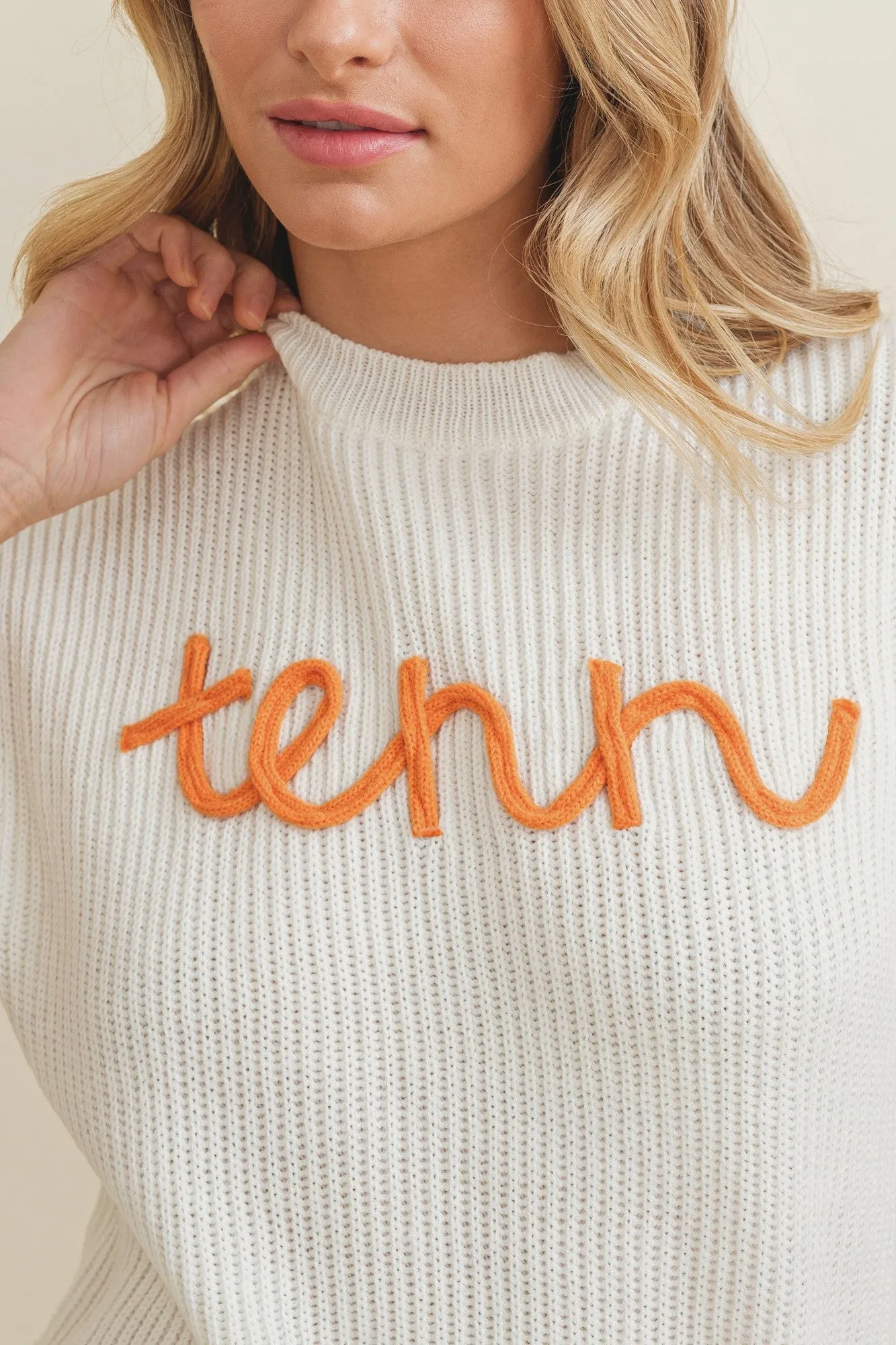 TENN Embroidered Sweater