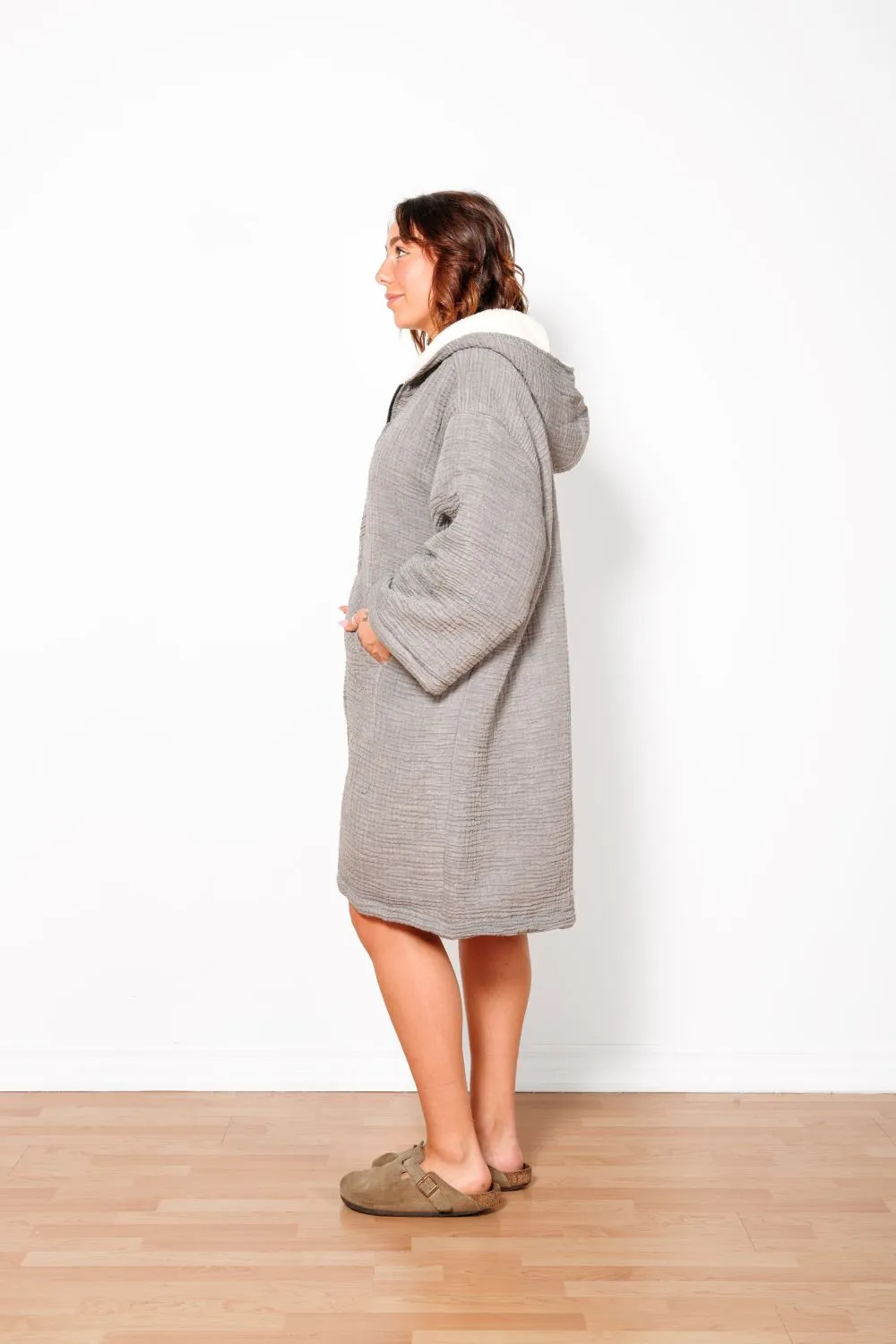 Tofino Towel Polar Fleece Zip Poncho