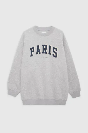 TYLER SWEATSHIRT PARIS - HEATHER GREY