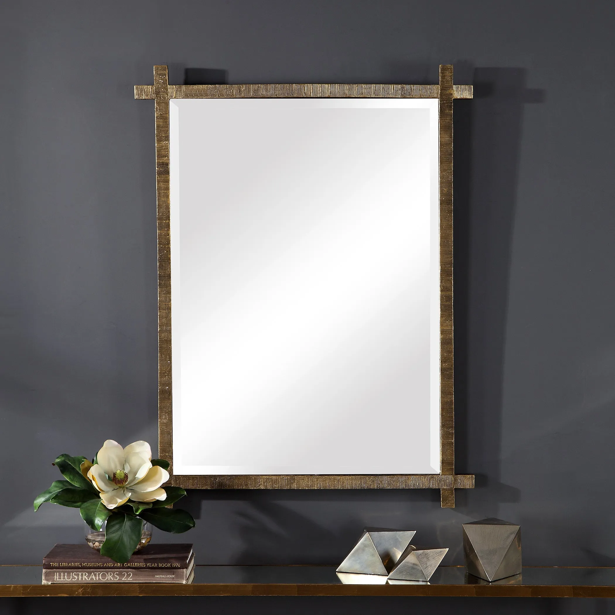 Uttermost Abanu Gold Vanity Mirror