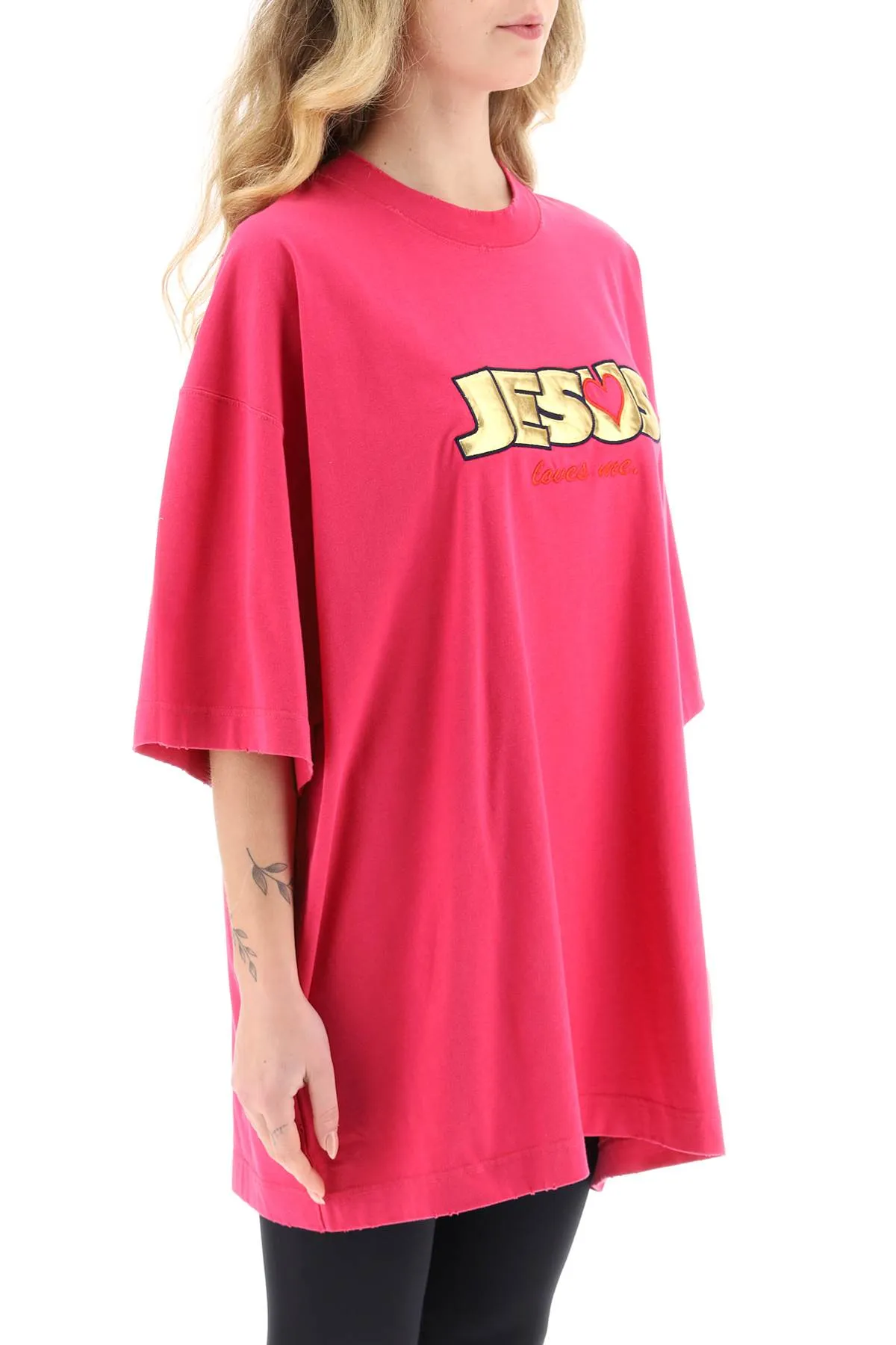 Vetements 'jesus loves you' oversized t-shirt