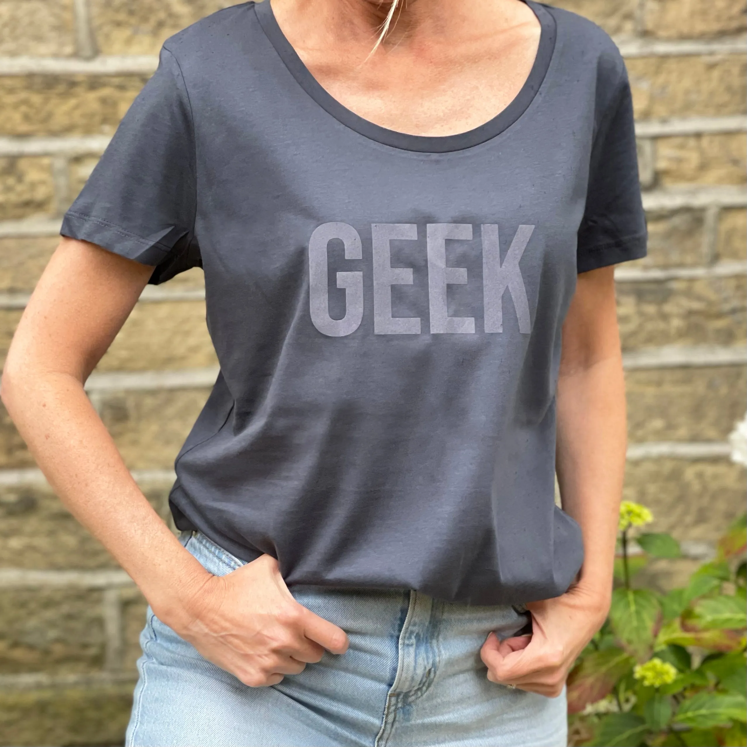 Woman's Organic Slogan T-Shirt