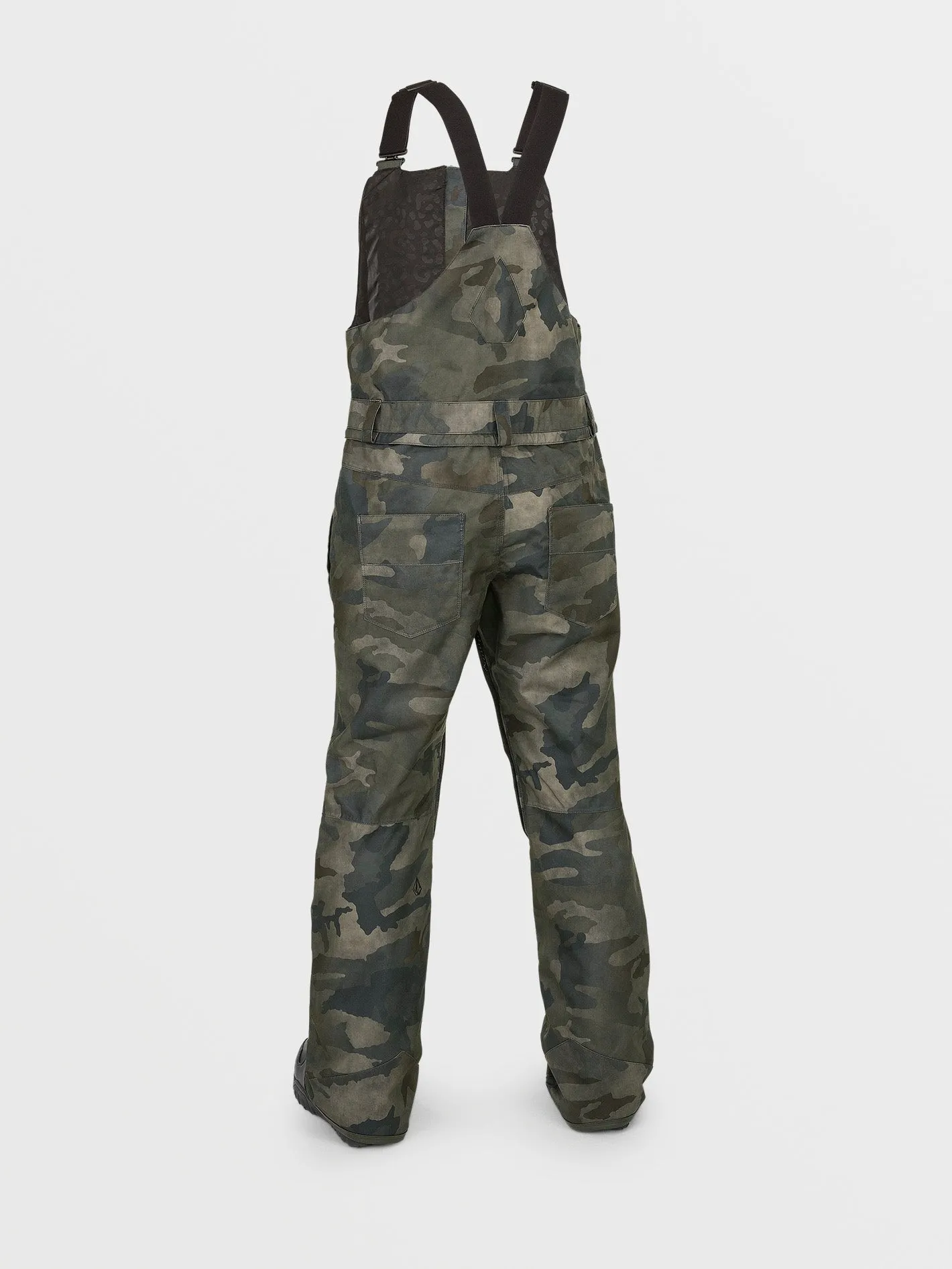 Womens Swift Bib Overalls - Cloudwash Camo