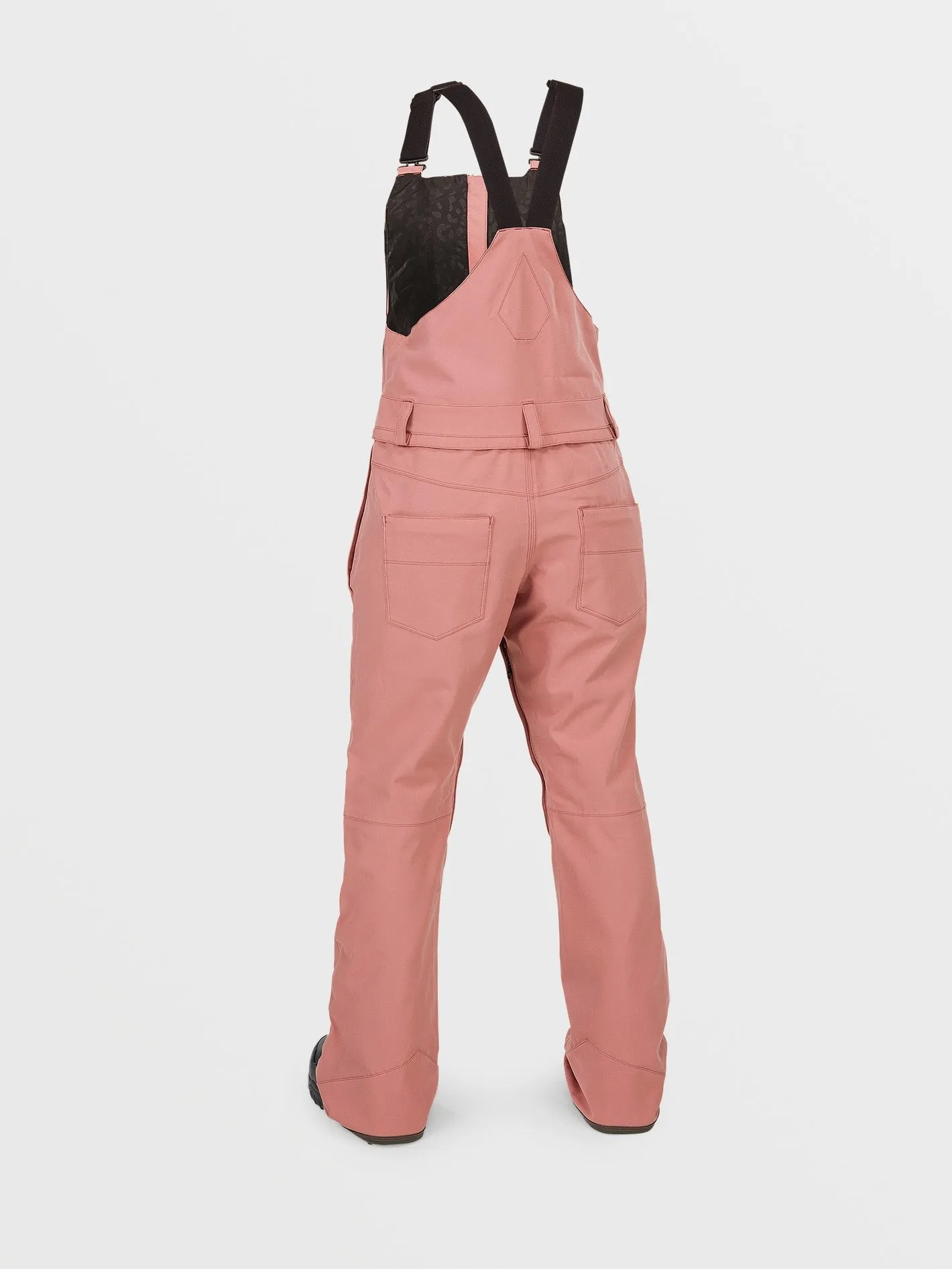 Womens Swift Bib Overalls - Earth Pink