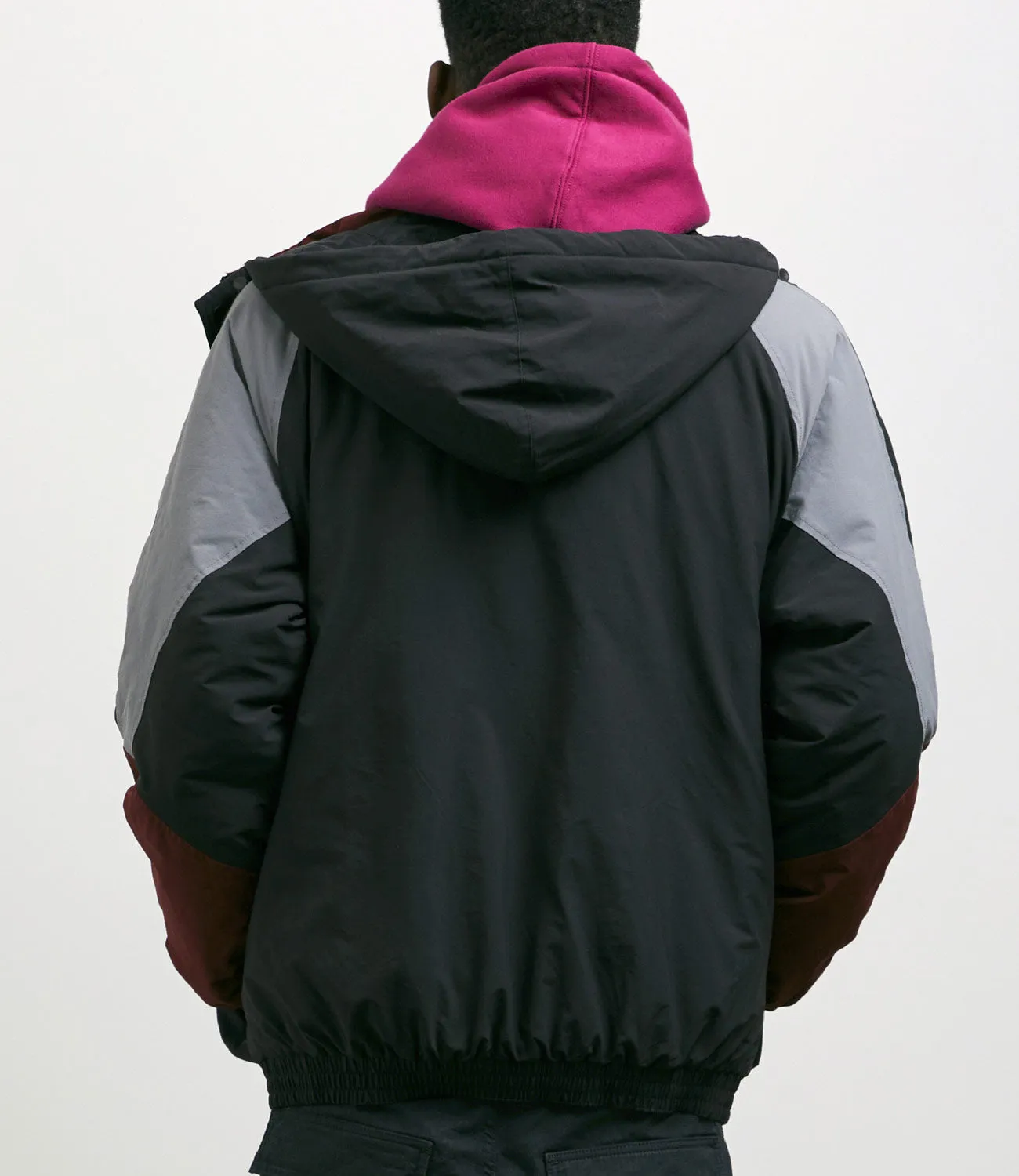 Yardsale Genesis Jacket - Burgundy / Black / Grey