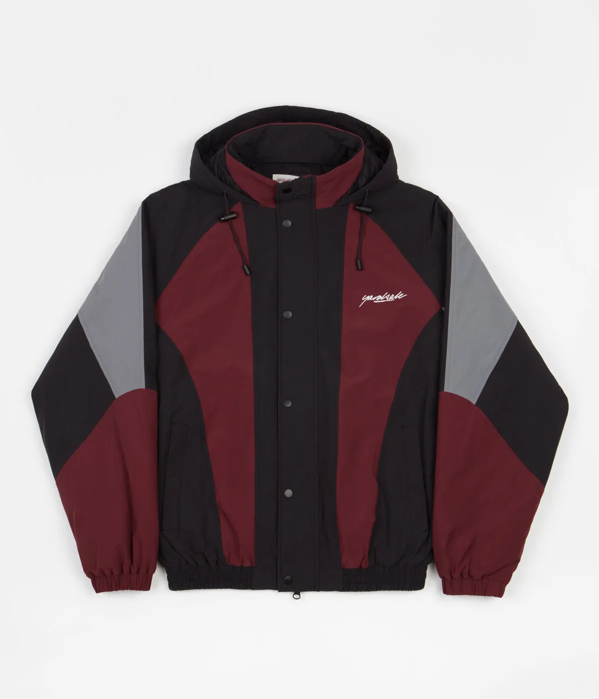 Yardsale Genesis Jacket - Burgundy / Black / Grey