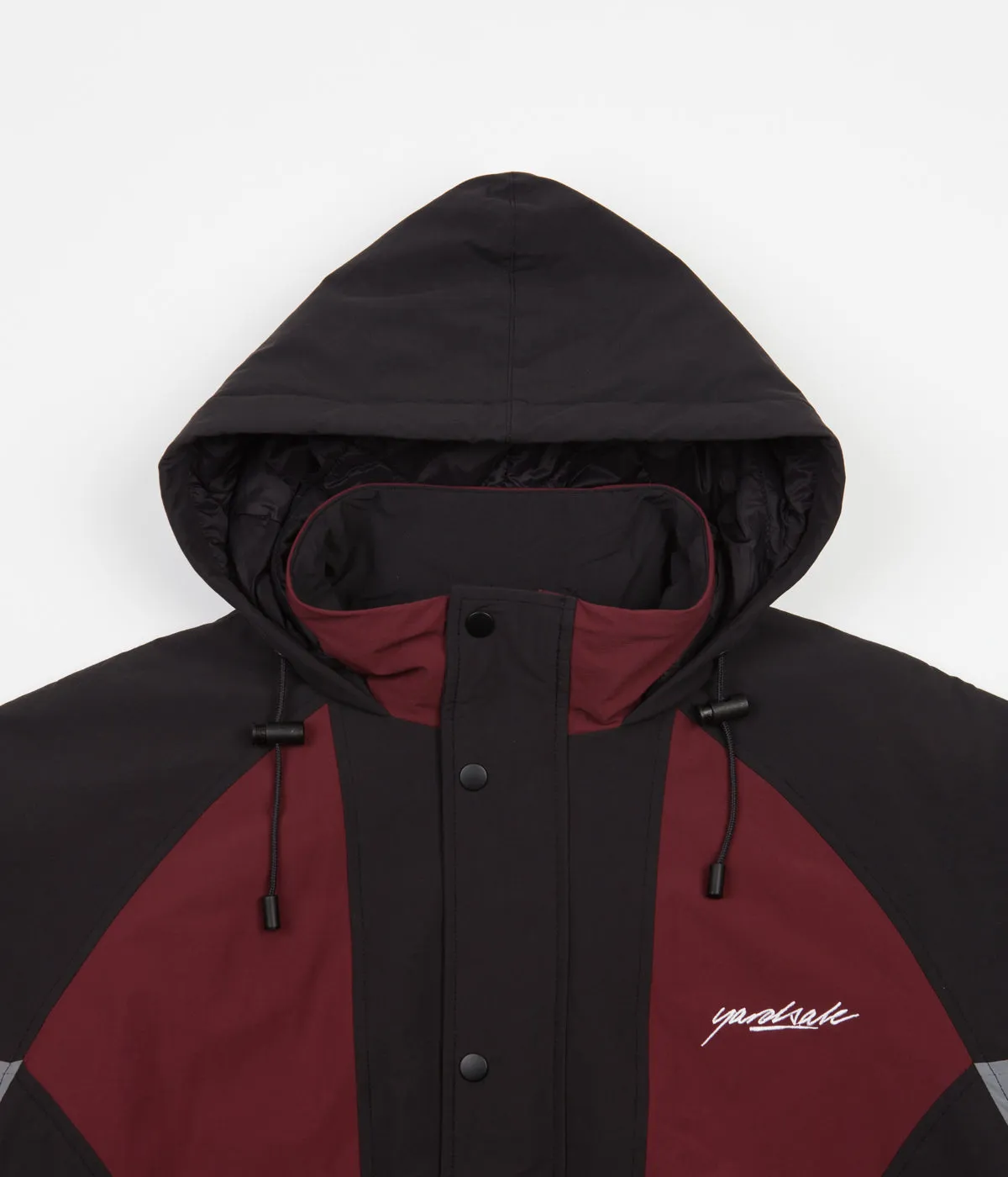 Yardsale Genesis Jacket - Burgundy / Black / Grey