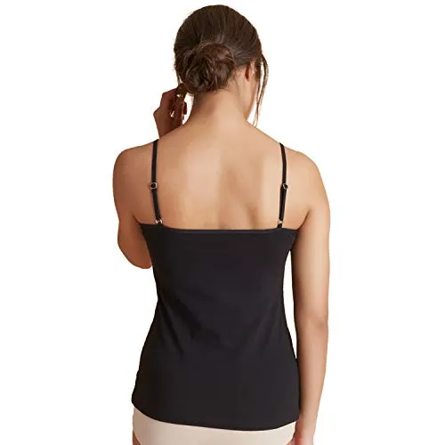 Zivame Women's Camisole (ZI0906W0JB- Black Medium)